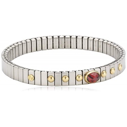 PULSERA ACERO Y ORO NOMINATION